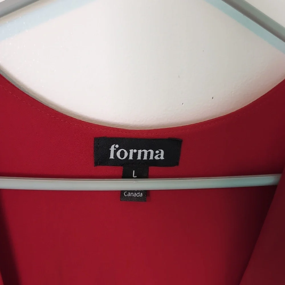 Forma Basic Red Dress - Picture 2 of 2